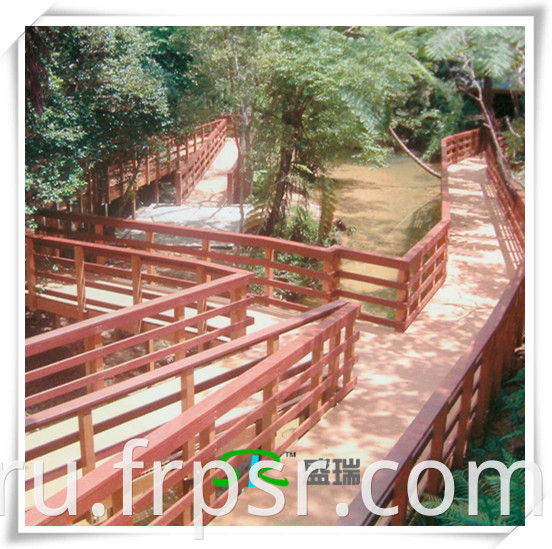 Fiberglass Bridge guardrail